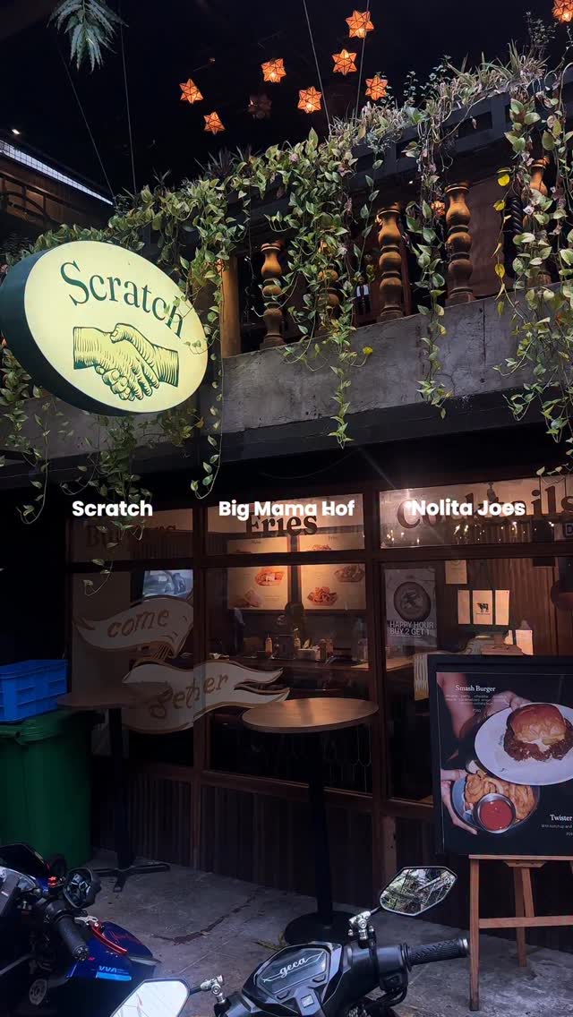 Scratch Smashburgers exterior storefront in Poblacion