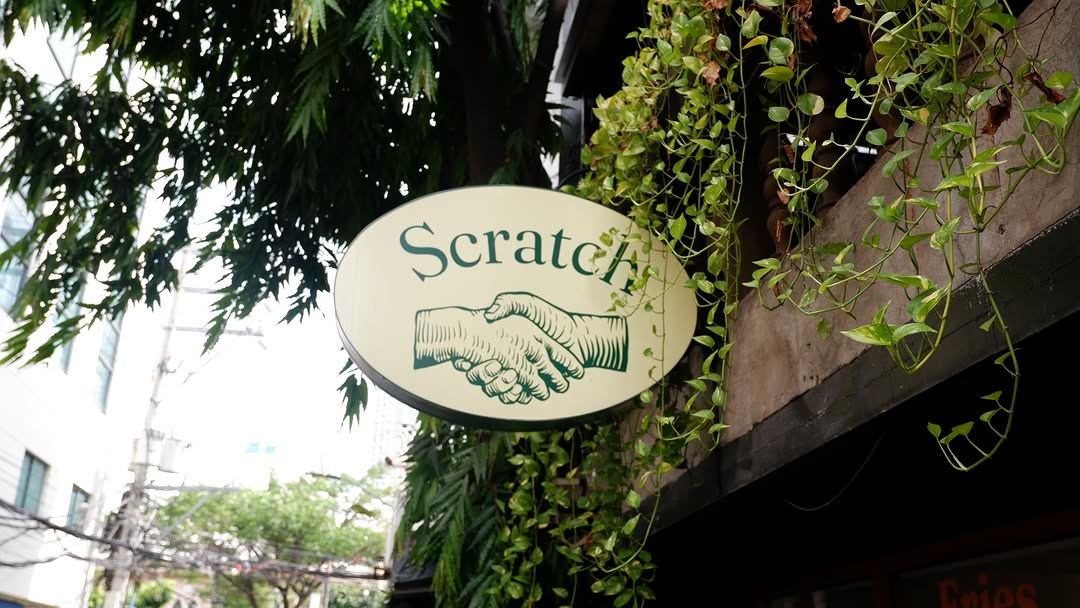 Scratch Smashburgers signage at Poblacion branch